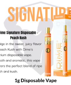 Dime Industries: Peach Kush 1000mg All in One Device