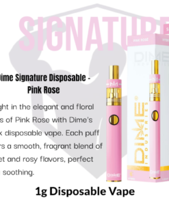 Dime Industries: Pink Rose 1000mg All in One Device
