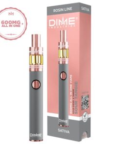 Dime Industries: Sour Tangie Rosin Line 600mg All in One Device