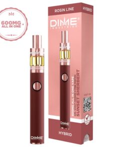 Dime Industries: Sunset Sherbert Rosin Line 600mg All in One Device
