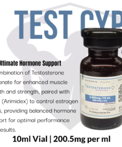 Testosterone Cypionate + Arimidex 200.5mg